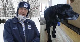 Le facteur est salué par le chien tous les jours, puis il voit le propriétaire qui porte le chien de 31 kg
