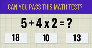 Just 1 In 10 People Can Pass This Math Test. Can You?