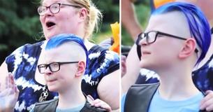 Seulement 3 enfants acceptent d'aller à l'anniversaire d'un garçon quand un groupe de motards inattendus se présentent