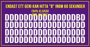 Endast personer med högre IQ än 150 klarade detta test