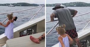 Une fille de 4 ans jette le téléphone portable de son père dans l'océan parce qu'il ne voulait pas jouer avec elle