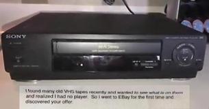 Un homme malade vend des objets sur eBay pour se faire un peu d'argent et reçoit une lettre d'un homme de 86 ans qui a acheté son magnétoscope