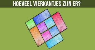 Let op: Hoeveel vierkantjes zie je in de afbeelding?