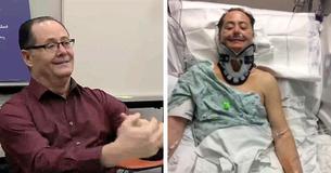 Teacher Who Broke Neck In Front Of Students Becomes An Inspiration With “Miracle” Recovery