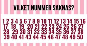 De flesta kan inte finna det saknade numret på första försöket