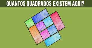 Atenção: quantos quadrados existem nesta imagem?