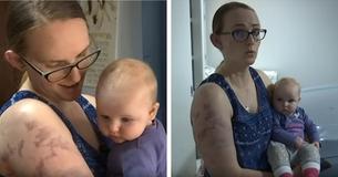 Selfless Mom Shields Her Baby From Attack By Mother Nature With Her Own Body