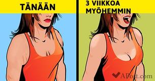 10 harjoitusta, jotka kiristävät rinta-aluetta ja käsivarsia 