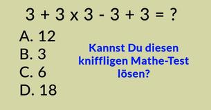 Nur wenige Menschen können das hier lösen: Bist Du klug genug, um diesen Mathetest zu bestehen?