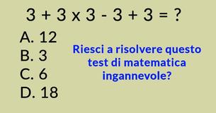 Solo poche persone riescono a risolvere questo problema: sei abbastanza intelligente da superare questo test di matematica?