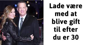 6 regler at følge for et lykkeligt ægteskab ifølge Tom Hanks, der har været gift i 31 år 