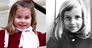 Prinses Charlotte lijkt sprekend op een andere beroemd lid van de koninklijke familie als kind