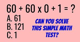 Are You Smart Enough To Solve This Tricky Math Problem?