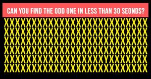 Hardly Anyone Can Solve This. Can You Find The Odd One In Less Than 30 Seconds?