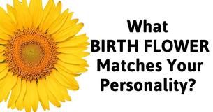 What Birth Flower Matches Your Personality?