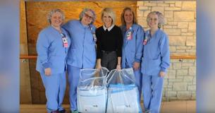 These Nurses Are Teaching Themselves To Sew To Make Sleeping Mats For Homeless Using Surgical Wraps
