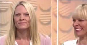 Une femme se fait relooker en direct à la télévision et déteste visiblement les résultats