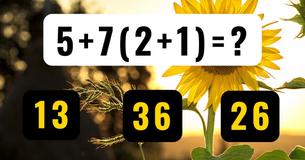 A Tricky Math Challenge To Tackle: Can You Get The Correct Answer?