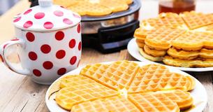 Rezept: Saftige Buttermilchwaffeln