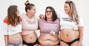 Des mamans fières ont fait étalage des changements corporels post-partum sur les médias sociaux et affirment qu'elles sont fréquemment ciblées par des cyberintimidateurs