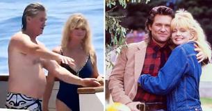 Goldie Hawn en grote liefde Kurt Russell brengen een dag op zee door - bekijk de foto's