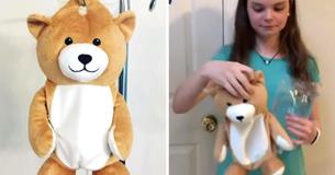 Schluss mit Angst: 12-Jährige erfindet Infusions-Teddy