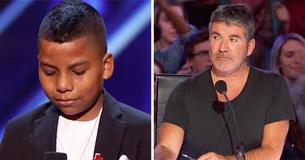 Un garçon est intimidé en raison de son cancer, mais Simon est acclamé par le public alors qu'il réplique en direction des enfants qui l'ont taquiné