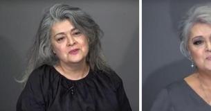 Ehemann weint Freudentränen als er seine Frau nach ihrem Makeover sieht