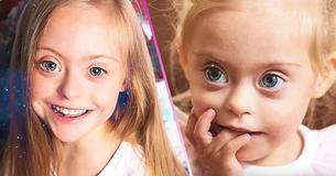 Une fille de 5 ans atteinte du syndrome de la trisomie obtient un contrat de mannequinat grâce à son charme adorable