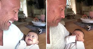 Dwayne The Rock Johnson a une "discussion" avec sa fille et elle répond de manière adorable