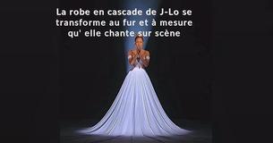 La robe de Jennifer Lopez raconte une histoire avec une performance remarquable