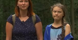 Greta Thunberg im Hambacher Forst: "Es macht mich irgendwie traurig"