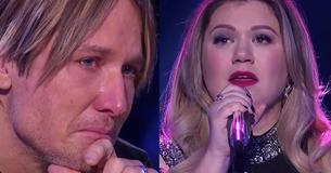 La performance de Kelly Clarkson a réussit à émouvoir le juge Keith Urban