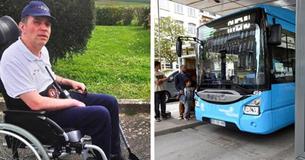 Fahrer wirft alle Passagiere aus dem Bus, da diese keinen Platz für Rollstuhlfahrer machen wollten