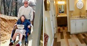 Un fils transforme son sous-sol en une suite rénovée pour que ses parents âgés puissent y vivre