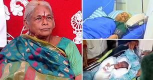 Une Indienne de 74 ans est susceptible d'être la plus vieille mère au monde après avoir donné naissance à des jumeaux après une FIV alors qu'elle essayait d'avoir des enfants depuis 60 ans