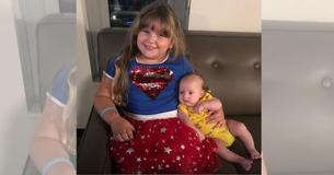 4-Year-Old Khloe From Oregon Donates Bone Marrow To Save Her Baby Brother