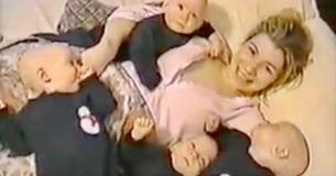 Lachende vierling van 'America's Funniest Home Videos' 16 jaar later