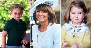 Beste oma ooit  Prins George en prinses Charlotte werden gespot terwijl ze met Carole Middleton speelden in het familiebedrijf