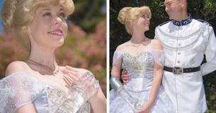 Mom Creates Cinderella Costume With Glass Arm For Powerful Photoshoot