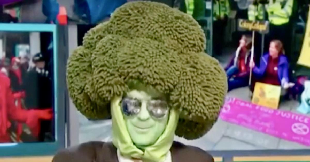 Man Who Identifies As Broccoli Clashes With Host On Good Morning Britain