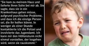 Mann übergibt Neffen an Jugendamt, nachdem seine Schwester ihr Baby bei ihm gelassen hat, und fragt sich nun, ob er richtig handelte