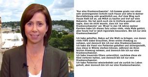 Frau kränkt Krankenschwester, da diese ihre Berufskleidung trägt - Krankenschwester wendet sich mit ihrer Antwort an die Sozialen Medien