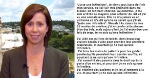 Une femme insulte une infirmière car elle porte une blouse. L'infirmière a répondu via les réseaux sociaux. 