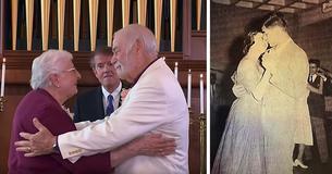 Une veuve développe une photo de son ancien amoureux d'école, sans savoir qu'il la traque depuis 63 ans