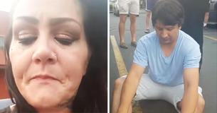 Une mère aperçoit un homme qui espionne sa fille dans le vestiaire et lui apprend une leçon sur le Livestream.