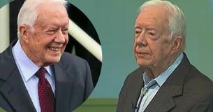Jimmy Carter révèle qu'il se sent "complètement à l'aise" avec la mort pendant un service religieux