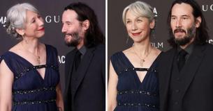 Mensen hebben online gereageerd op het nieuws van Keanu Reeves' 'gepaste-leeftijd' vriendin Alexandra Grant'