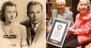 Een 106 jaar oude man en 105 jaar oude vrouw zetten wereldrecord als oudst levende echtpaar