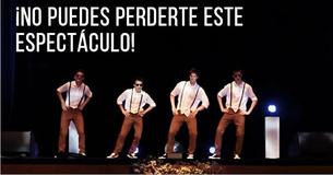 Cuatro amigos presentan una canción de los 60. Cuando la música cambia, lo convierten en una pasarela épica